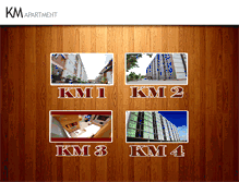 Tablet Screenshot of kmapartment.com